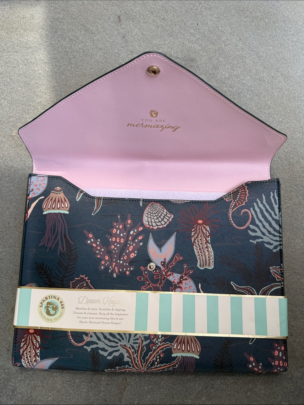 NWT Spartina 449 Dream Keeper Envelope Bag - Picture 2 of 12
